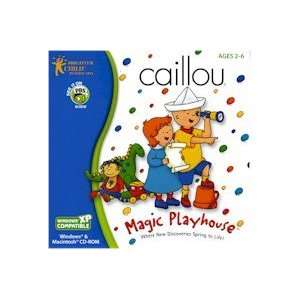 Caillou MAGIC PLAYHOUSE - Children Ages 2-6 Educational PC Game - BRAND NEW  772040813437