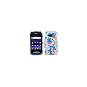  Samsung Galaxy Indulge R910 Blue Flowers with Butterfly 