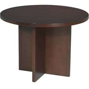   : Cherry Finish 42“ Round Conference Table: Health & Personal Care
