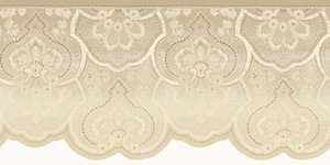 Victorian Ivory & Cream Lace Wallpaper Border  