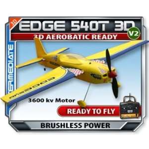   Edge 540T Brushless RTF Electric RC Plane 680124g: Sports & Outdoors