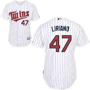  Francisco Liriano Minnesota Twins Authentic Home Cool Base Jersey 