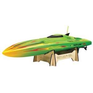  Outlaw Jr Outboard OffShore Racing Brushless 2.4G Grn 