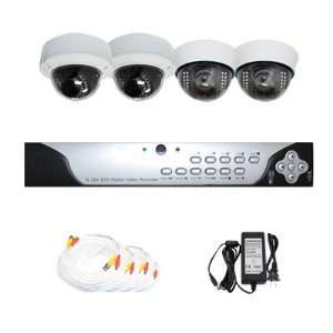  Complete 4 Channel CCTV Real Time DVR (1T Hard Drive 