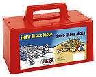   605 10 x 5 x 7 PLASTIC SNOW & SAND BLOCK MOLD MAKER Snow Forts
