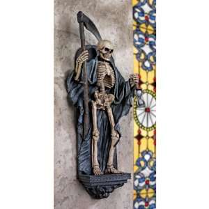  30 Grim Reaper Deaths Gravedigger Wall Sculpture 