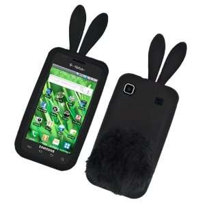  Bunny Skin Case With Furry Tail for Samsung Galaxy S 4G 