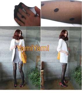   Black Dot Pattern Pattern Thin Pantyhose Tights Fashion New  