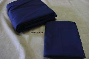 200TC Waterbed sheets  high quality   NAVY  