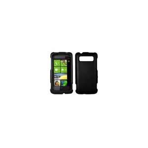  Htc 7 Trophy (CDMA) Black Cell Phone Snap on Cover 