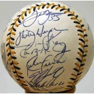 1994 AL ALLSTAR Team 24 SIGNED OAL Baseball JSA:  Sports 