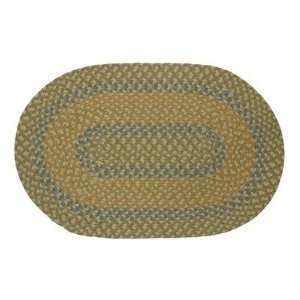  ITM WE 50 Westerly Natural Braided Rug Size Oval 23 x 4 