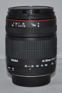 Sigma Zoom 28 300mm 3.5 6.3 Macro for Canon EOS Rebel T3 T3i T2i T1i 