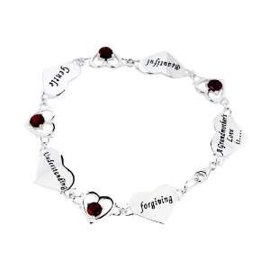  Sterling Silver A Grandmothers Love Is Beautiful, Gentle 