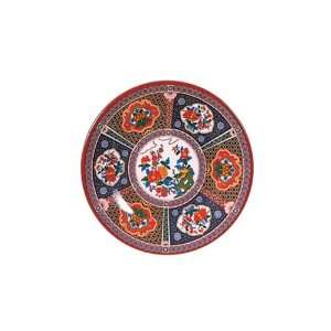  Thunder Group 1010TP Peacock 10 3/8\ Round Plate 1 DOZ 