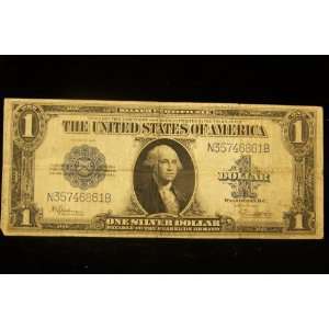   Silver Certificate Large Note 1923 Series Blue Seal 