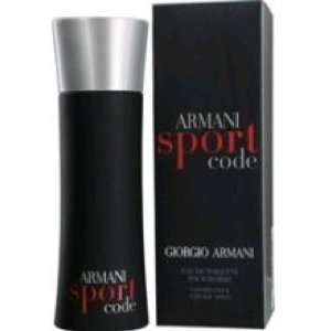Armani Code Sport by Giorgio Armani, 2.5 oz Eau De Toilette for men 