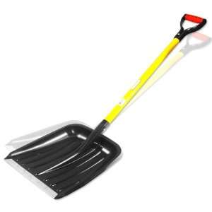  Poly Scoop Shovel with D Fiberglass Handle: Patio, Lawn 