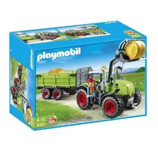  Playmobil Tractor With Hay Trailer Toys & Games