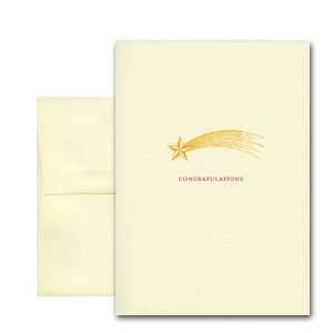  Congratulations Cards   Shooting Star, box of 10 cards and 