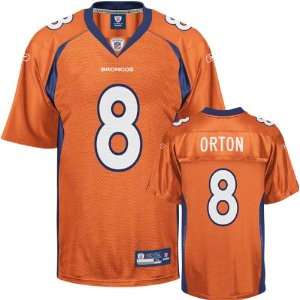  Kyle Orton Orange Reebok NFL Replica Denver Broncos Youth 