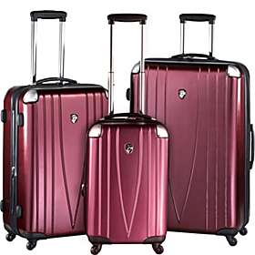 Heys USA 4WD Metallics 3 Piece Luggage Set   