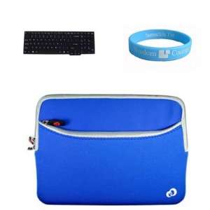 Laptop Carrying Blue White Sleeve for 13 inch Asus UL30,UL30A,U35,U33 