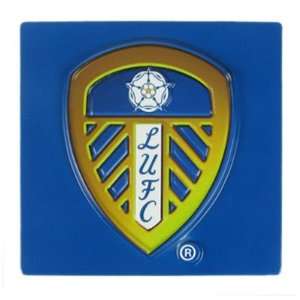 Leeds United FC. Square Fridge Magnet:  Sports & Outdoors