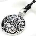   Jewelry Ying Yang Design Silver Color Pewter Vietnam Made # 156