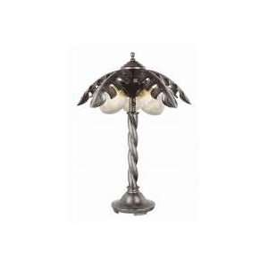  Outdoor 3 Light Palm Tree Twist Table Lamp   5861: Home 