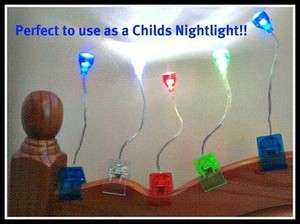 New Kids Bunk Bed Night Light mini LED  Clip On Reading  