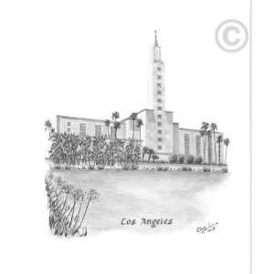  Los Angeles California Temple Recommend Holder: Office 