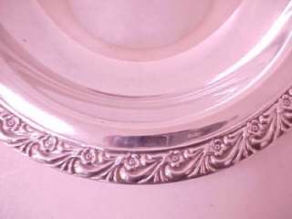 Vintage Wm. William Rogers 748 Pattern Silver Plated Candy Nut Bowl 