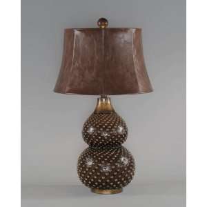 Table Lamp by Bassett Mirror Company   Dark Wood (L2258T 