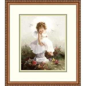   Baby Angel II by Joyce Birkenstock   Framed Artwork: Home & Kitchen