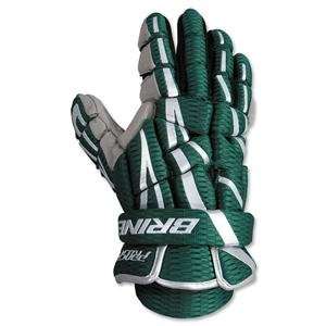  Brine Prospect Lacrosse Gloves 13 (Dark Green) Sports 
