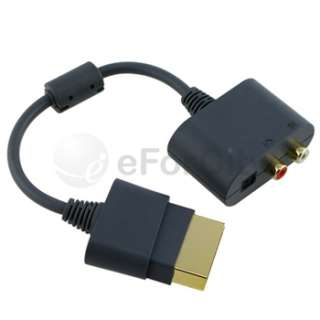 Optical Audio Adapter For XBOX 360 HDMI AV Cable Gamin  