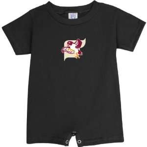 Fairmont State Fighting Falcons Black Logo Baby Romper  