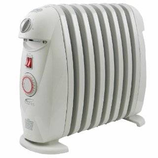 DeLonghi TRN0812T Portable Oil Filled Radiator with Programmable Timer