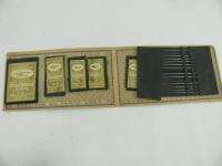   Piccadilly Imported Gold Eye Ladies Pin/Needle Book Case Advertising