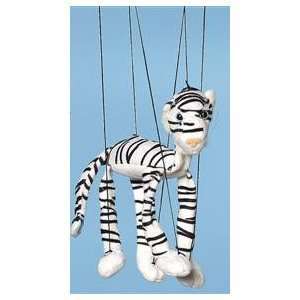  Jungle Animal (White Tiger) Small Marionette Toys & Games