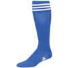adidas 3 Stripes II Soccer Sock (5 8.5)   Mens   Blue / White