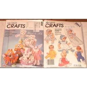  McCalls Craft Patterns # 2862 and #892: Everything Else