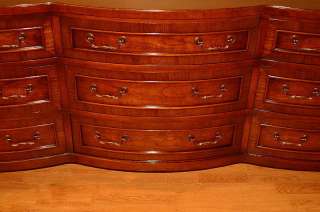 Antique Carved Mahogany Sideboard Buffet Server Commode Cabinet Chest 