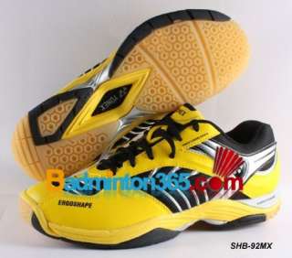 YY 2011 SHB 92MX 92 MX Yellow Bravo Bee LeeChongWei Badminton Shoes 