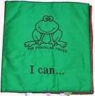 JUMBO SIZE Green I CAN Interactive SOFT Cloth FABRIC ACTIVITY BOOK 