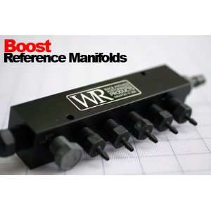  6 Port Color Black Boost Vacuum Manifold Automotive