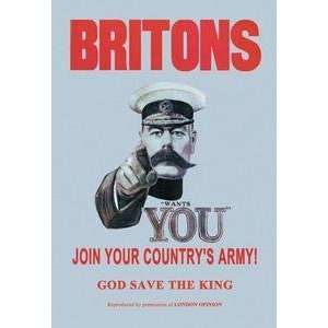   on 20 x 30 stock. Britons Join Your Countrys Army