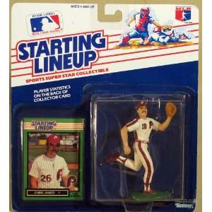    Chris James 1989 Starting Lineup Action Figure: Toys & Games