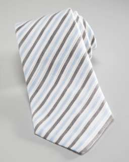 N1LFT Armani Collezioni Diagonal Textured Stripe Tie